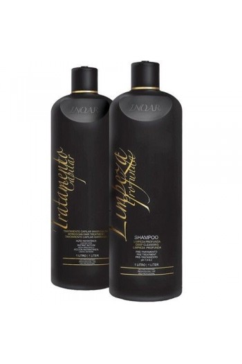 Inoar Brazillian Keratin Shampoo Moroccan Hair Treatment Kit 1L 33.8oz each